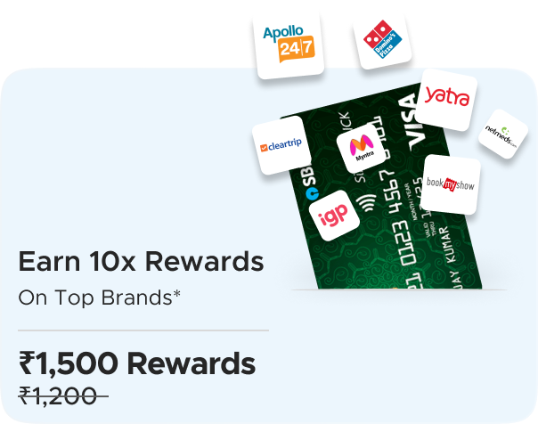 Earn Flat Rs 1500 CashKaro Rewards on SBI Simply Click Credit Card Application Approval